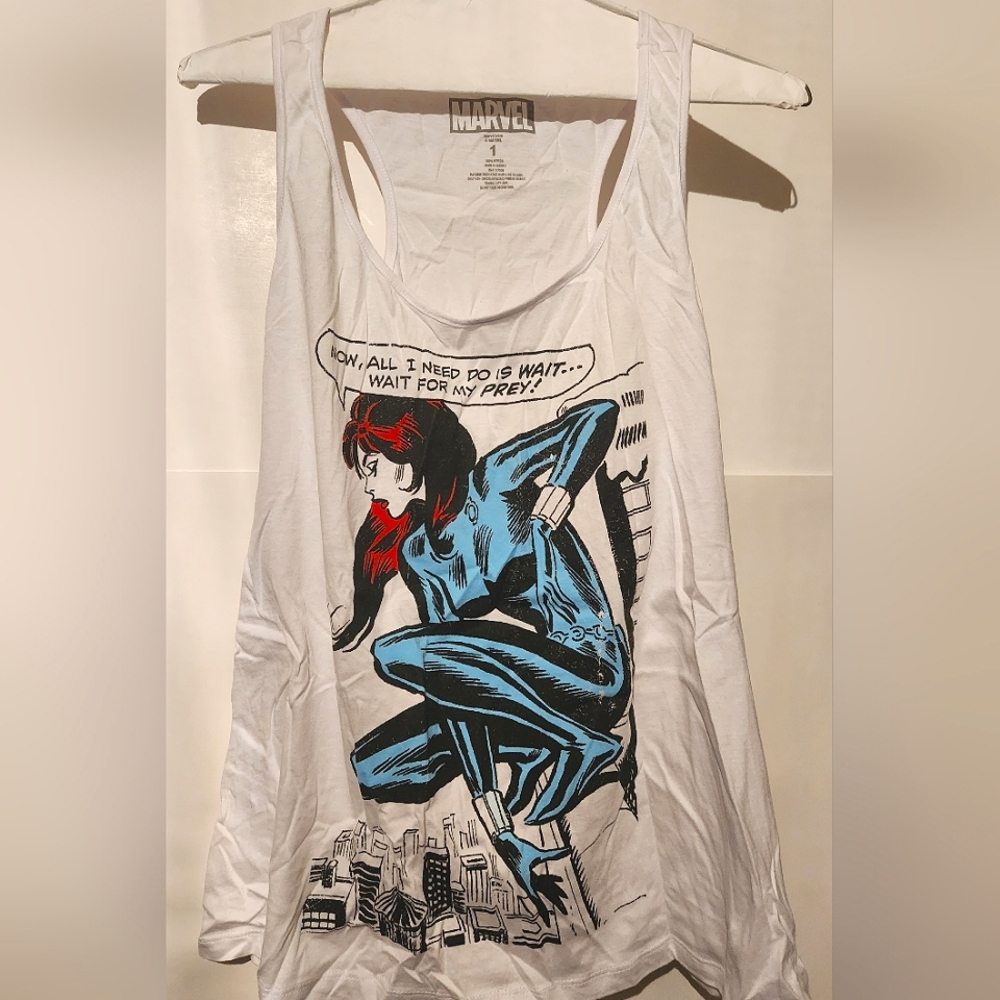 Torrid Black Widow Racerback Tank Top!  Size 1.